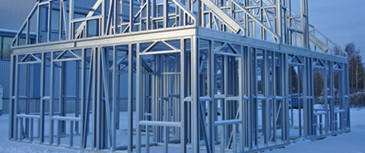 Steel frame reduz tempo da obra em 50%