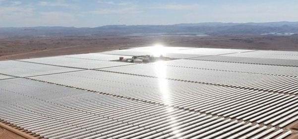 Uma usina solar no deserto no Marrocos pretende abastecer a Europa