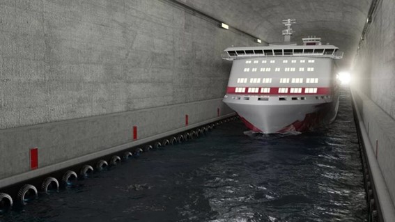 Primeiro túnel de navios do mundo será construído ano que vem na Noruega