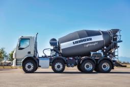 Nova betoneira Liebherr fabricada com Hardox® 450 Strip reduz peso em mais de 30% no tambor sem comprometer sua vida útil