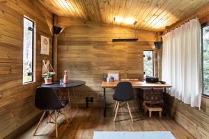 Estúdio lança projetos de cabanas