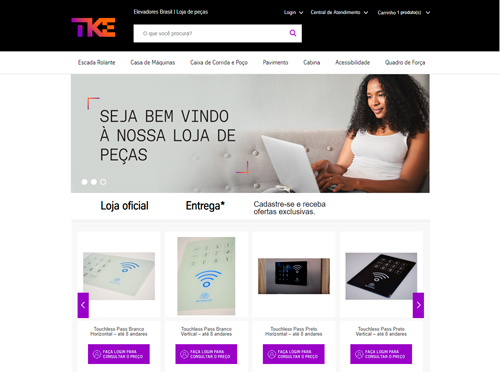 TK Elevator reposiciona e-commerce B2B para alavancar vendas diretas aos condomínios