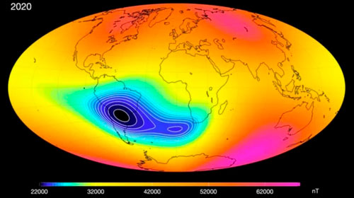 Terra tem anomalia no campo magnético e preocupa cientistas