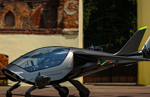 Israel apresenta táxi aéreo eVTOL de dois lugares