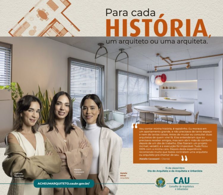 Conselho de Arquitetura e Urbanismo de São Paulo lança novo portal e campanha de valorização da profissão