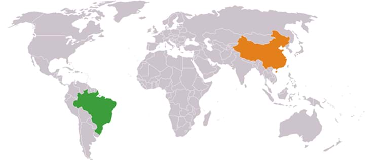 Esfria relação comercial entre China e Brasil