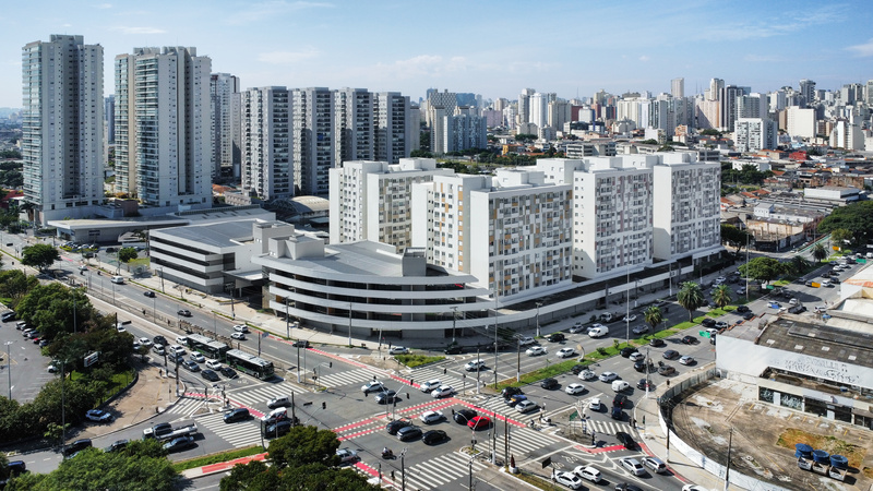 Projeto habitacional na Barra Funda transforma antiga usina de asfalto em novo complexo habitacional