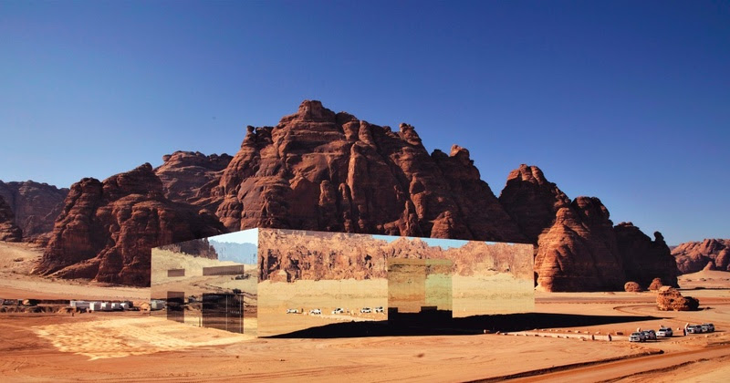 Maraya Concert Hall: o maior edifício espelhado do mundo instalado no deserto da Arábia Saudita