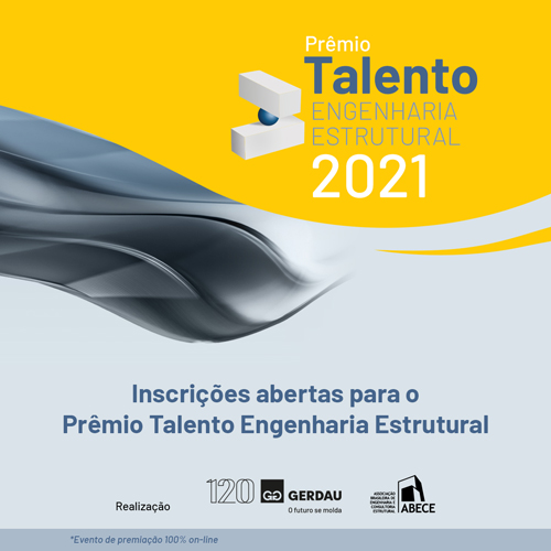 Inscrições abertas para o Prêmio Talento Engenharia Estrutural 