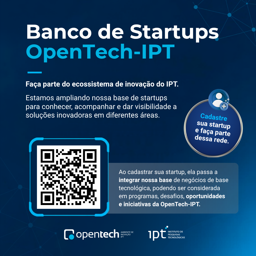 IPT cria Banco de Startups para ampliar conexões entre tecnologia, pesquisa e mercado