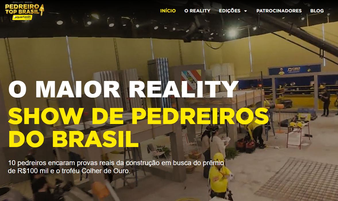 Endemol Shine Brasil assume produção da quarta temporada do Pedreiro Top Brasil com exibição pela Band