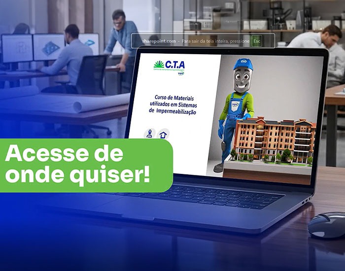 Viapol lança Centro de Treinamento e Aprendizagem (CTA) para democratizar o acesso ao conhecimento técnico em impermeabilização