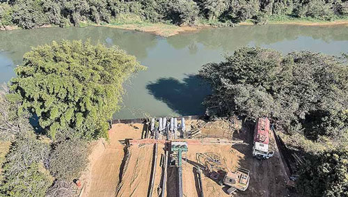 Nova adutora de Brumadinho será entregue em janeiro de 2021 por Consórcio liderado pela Azevedo & Travassos