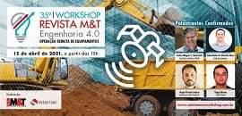 Workshop debaterá os benefícios e acertos de implementar a operação remota de equipamentos na construção e na mineração
