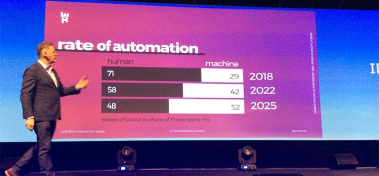 Precisamos parar com a disrupção e começar com a construção, diz futurista