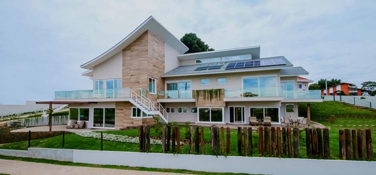 Casa Onda é exemplo de construção sustentável