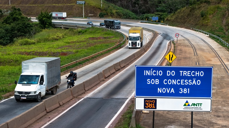Concessionária antecipa início das obras de duplicação da BR-381 em Minas Gerais