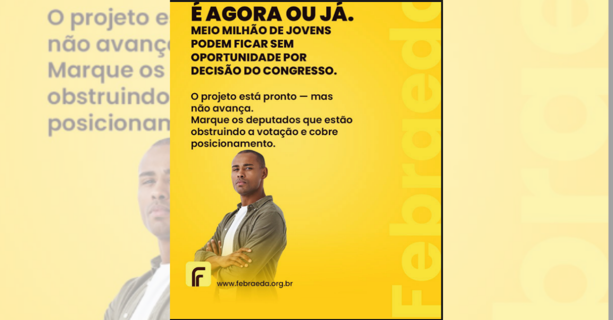 Emendas no Congresso ameaçam meio milhão de vagas para aprendizes no Brasil