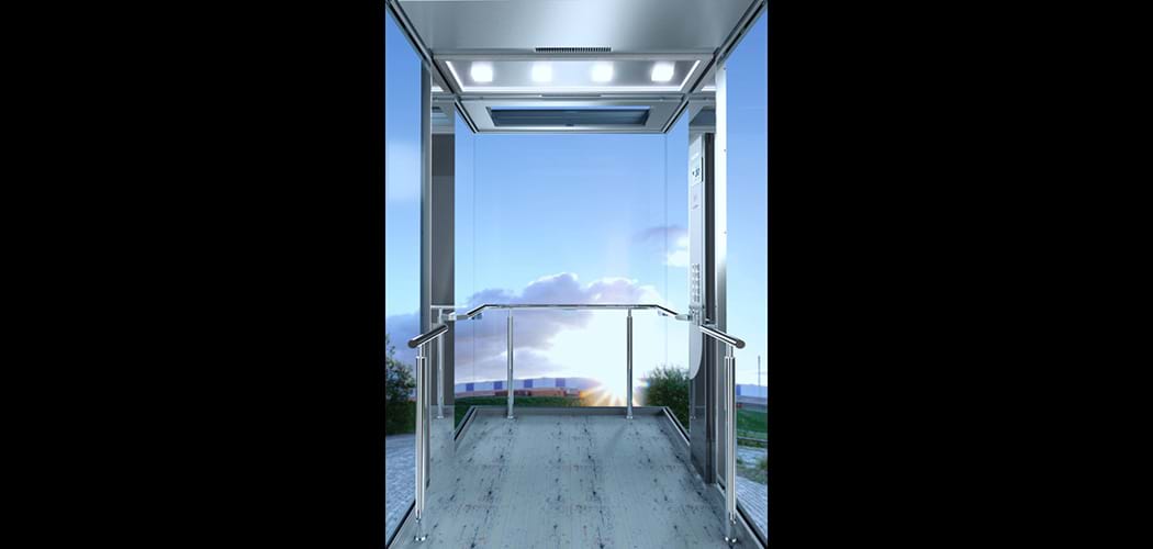 Novo conceito em elevadores panorâmicos da thyssenkrupp conecta passageiros com os ambientes e valoriza a arquitetura dos projetos 