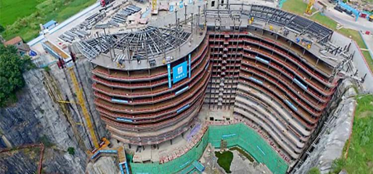 Primeiro hotel subterrâneo do mundo está quase 100% pronto em Xangai