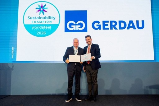 Gerdau é reconhecida pela primeira vez no principal prêmio de sustentabilidade da indústria do aço