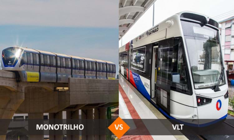  Monotrilho ou VLT? Veja o comparativo dos modais