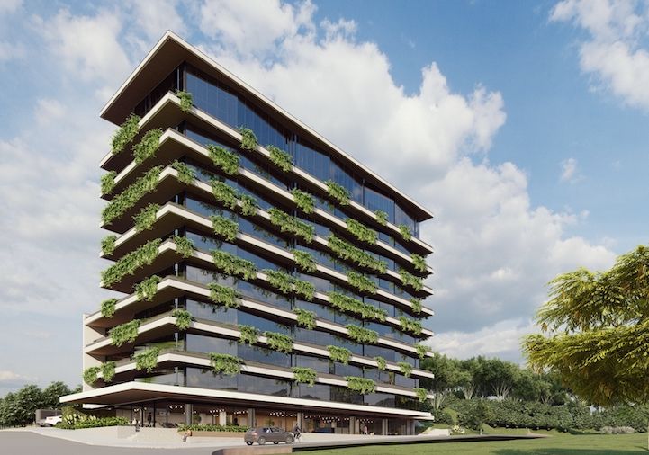 Fachada ativa, sustentabilidade e pessoas: o que você irá encontrar no primeiro edifício da Cidade das Águas