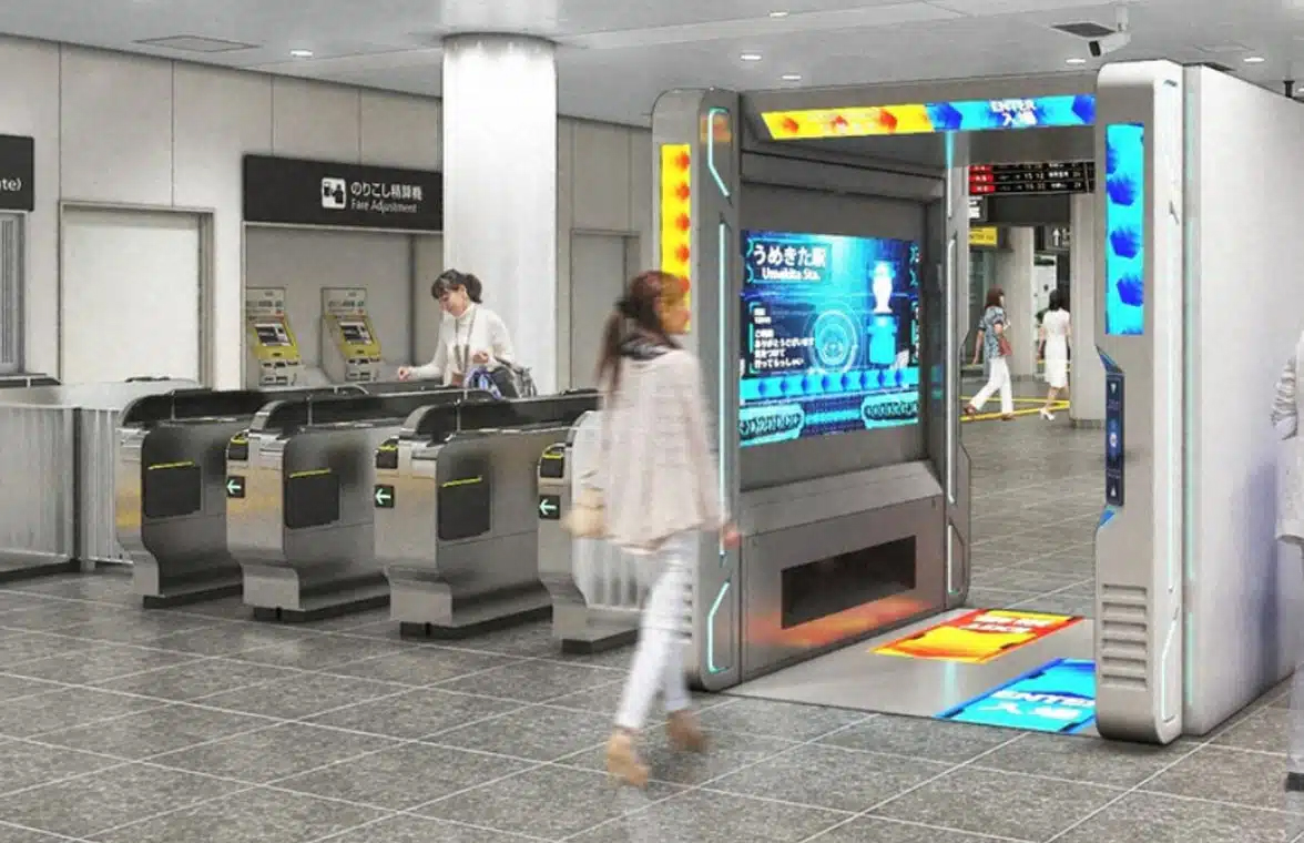 Osaka experimenta cobrança de tarifa por biometria, nos metrôs operados pela JR West