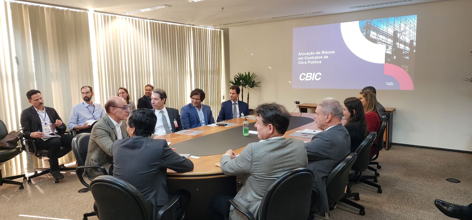 CBIC e TCU discutem necessidade de matriz de riscos para obras públicasCBIC e TCU discutem necessidade de matriz de riscos para obras públicas