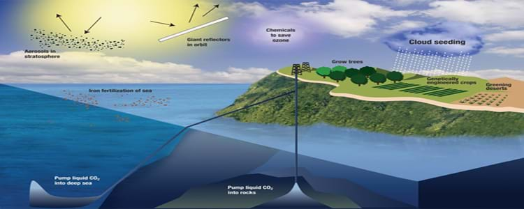 Geoengenharia tenta achar soluções para o aquecimento global