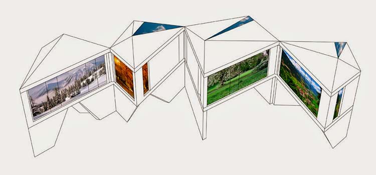 Origami arquitetônico: conheça a tendência das casas dobráveis