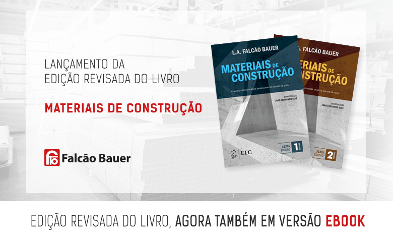 Sexta edição do livro “L. A. Falcão Bauer Materiais de Construção” é lançada
