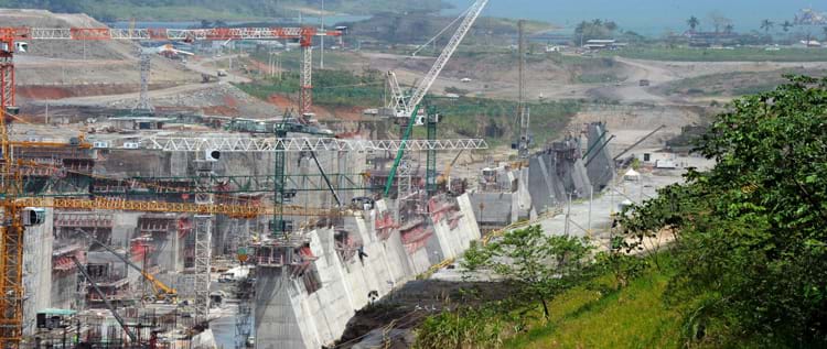 Ampliação do Canal do Panamá será entregue em 2016
