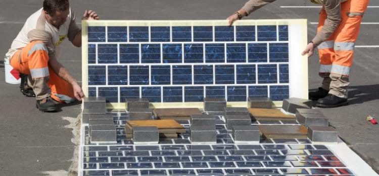 França planeja mil quilômetros de estradas gerando energia solar
