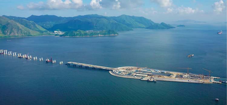 A maior ponte marítima do mundo fica na China