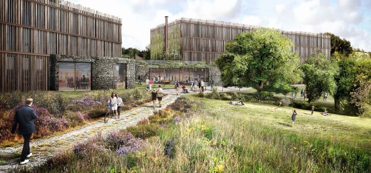 Tate Harmer divulga projeto de hotel ecológico para o Eden Project na Inglaterra