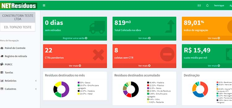 Startup de BH lança sistema de controle de resíduos em construção civil