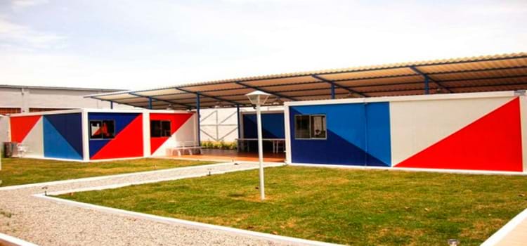 Módulos habitacionais é solução sustentável para construção de escolas