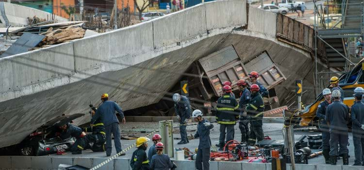  Queda de viaduto foi causada por um erro grotesco de engenharia, diz especialista