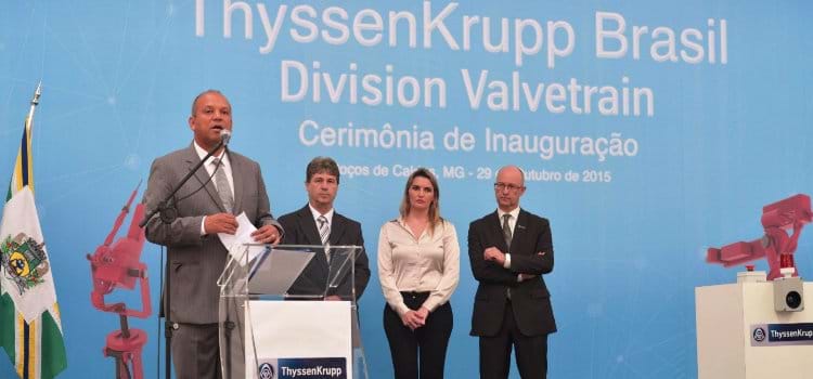  ThyssenKrupp inaugura nova fábrica de componentes automotivos no Brasil com o conceito Indústria 4.0