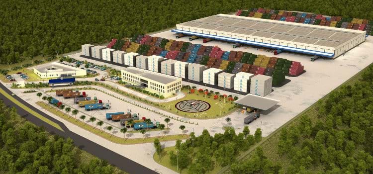  O maior centro logístico de Santa Catarina inicia suas operações em Itapoá (SC)