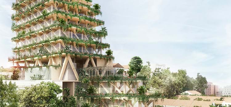 São Paulo terá edifício floresta 100% construído em madeira certificada