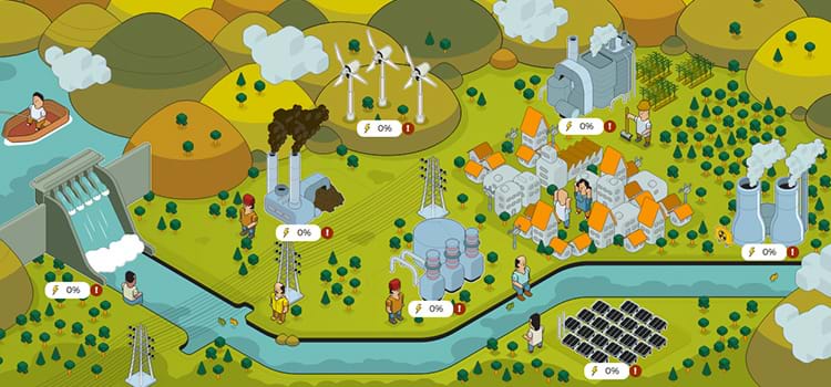 Plataforma digital permite simular futura matriz elétrica brasileira